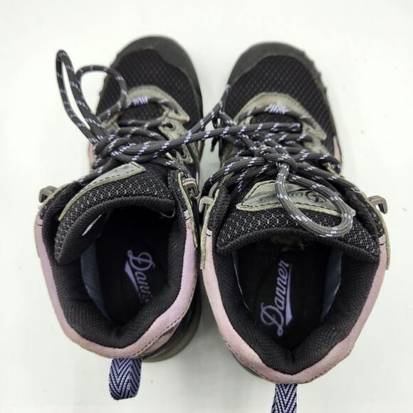 Danner Womens Size 7 Springfield Boot Gray Lavender Black Waterproof Nubuck Mesh - Picture 14 of 15